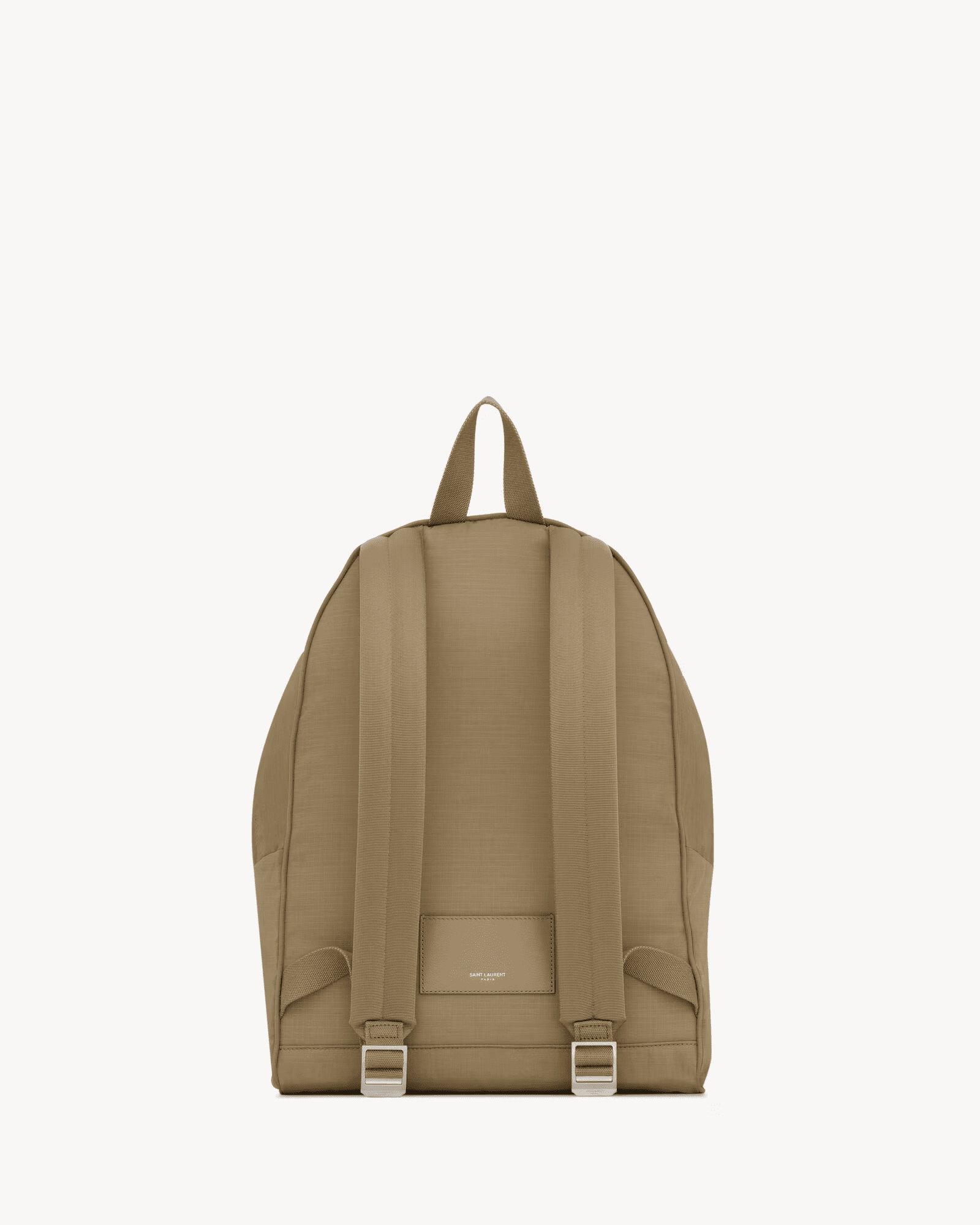 Sa1nt Lau*nt CITY backpack in nylon ripstop and leather