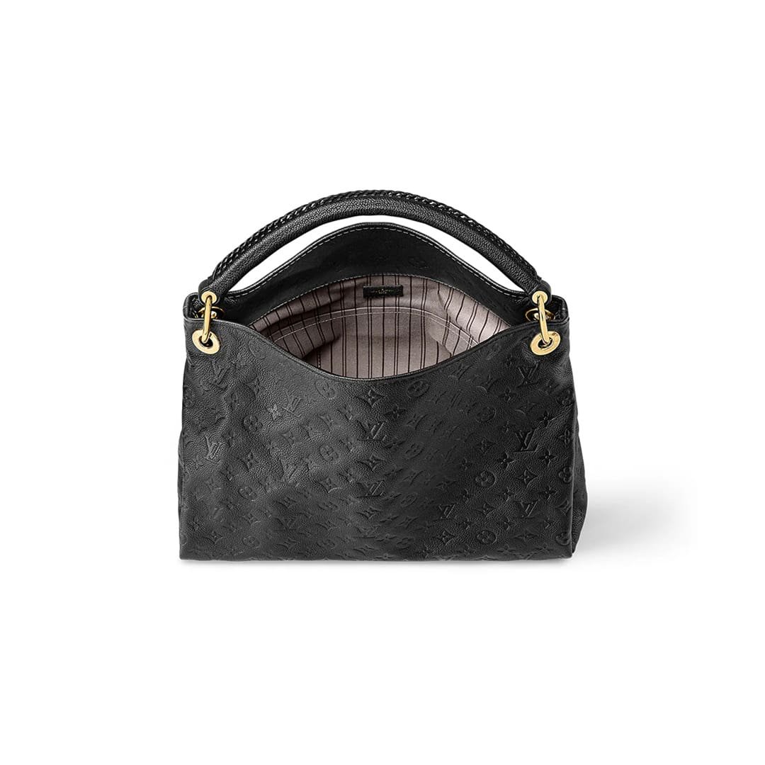L0vis Vvtt0n ARTSY MM EMPREINTE LEATHER MONOGRAM BAG