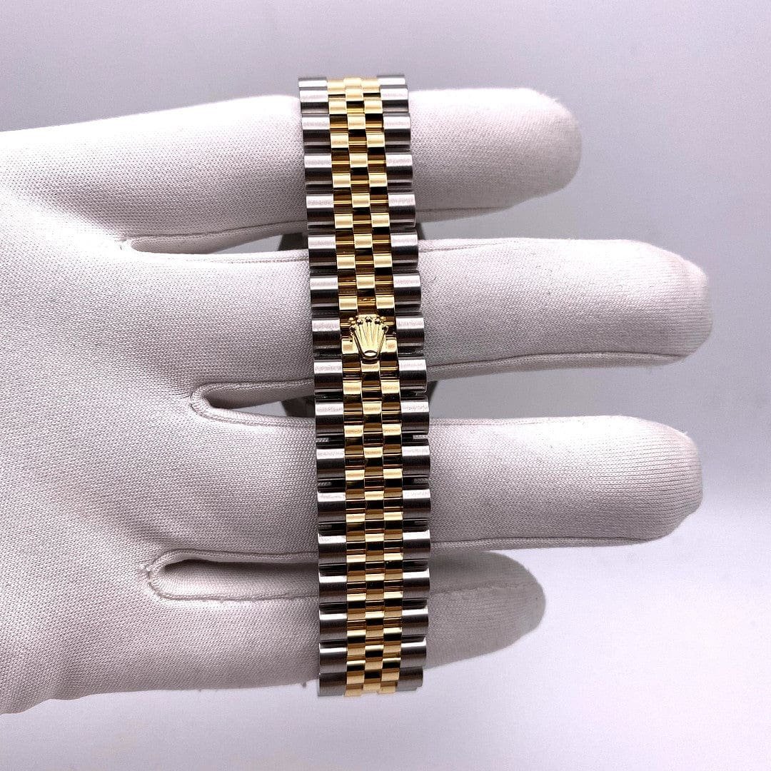 R01ex Datejust 31 278273 ‘Ladies’ Yellow Gold Stainless Steel Champagne Dial