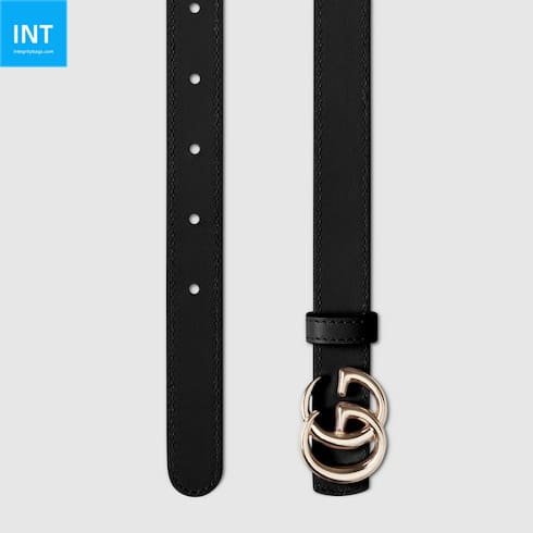 Gvc*1 Reversible GG Marmont thin belt