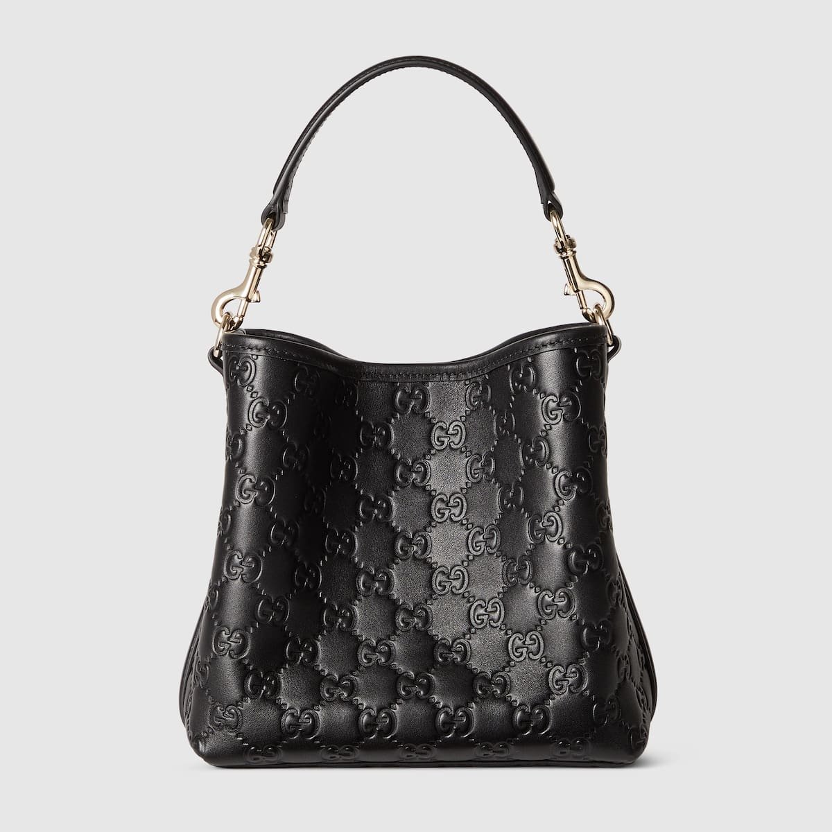 Gvc*1 Emblem small bucket bag