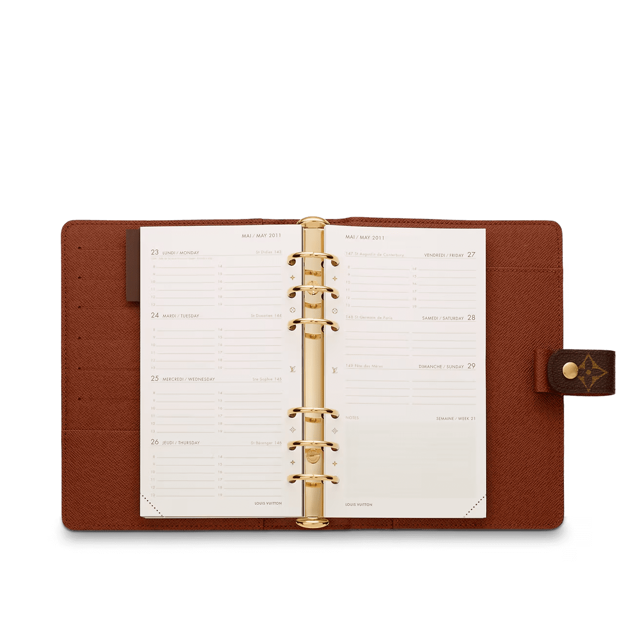 L0vis Vvtt0n R20105 Medium Ring Agenda Cover