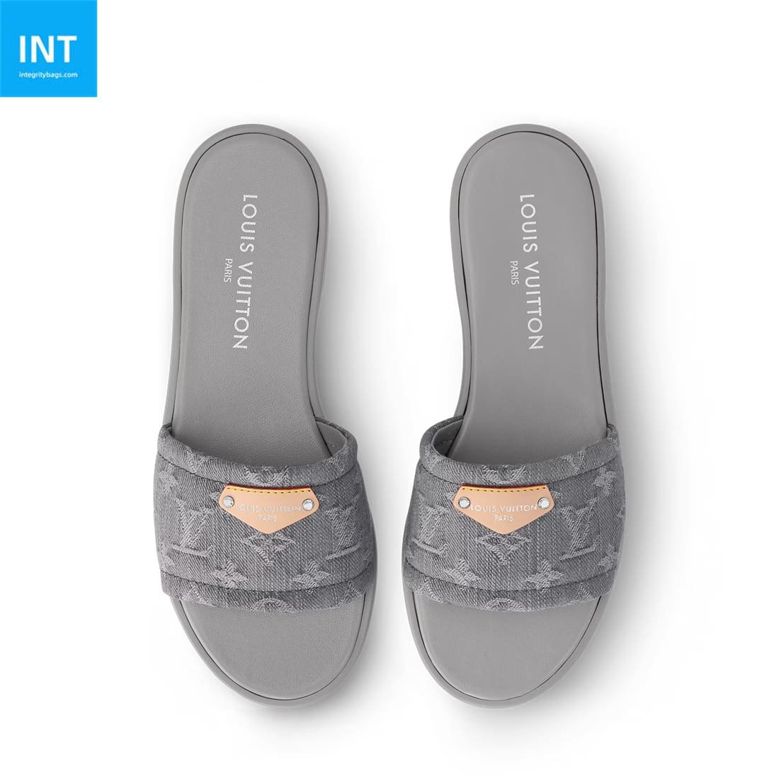 L0vis Vvtt0n 1AGXAI Lily Flat Mule
