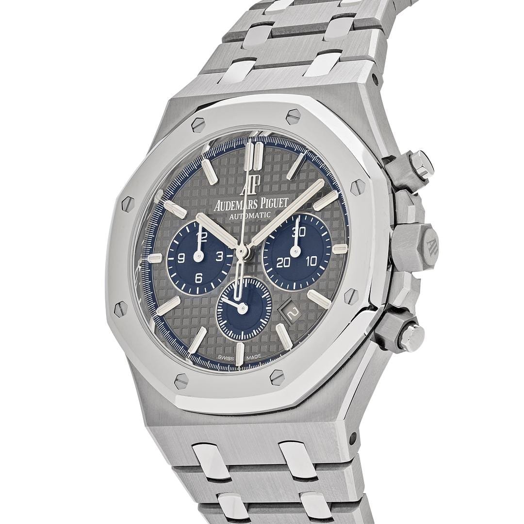 Audemars P1g*et Royal Oak 26331IP.OO.1220IP.01 Chronograph Titanium Platinum Grey Dial Limited Edition