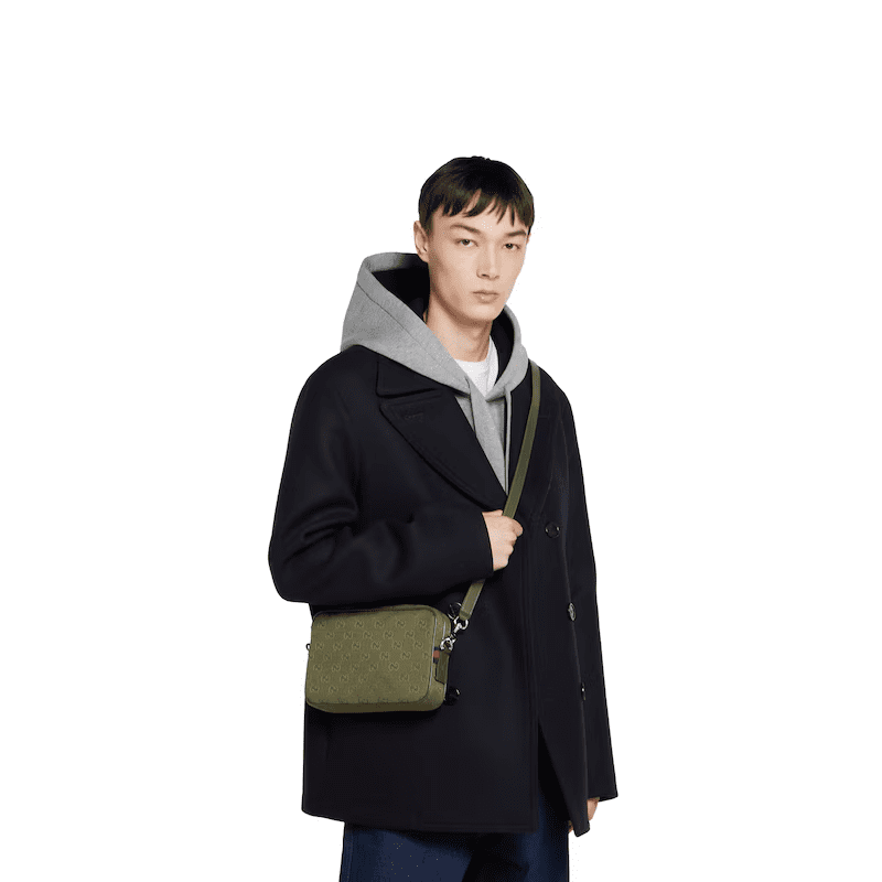 Gvc*1 CANVAS SMALL CROSSBODY BAG