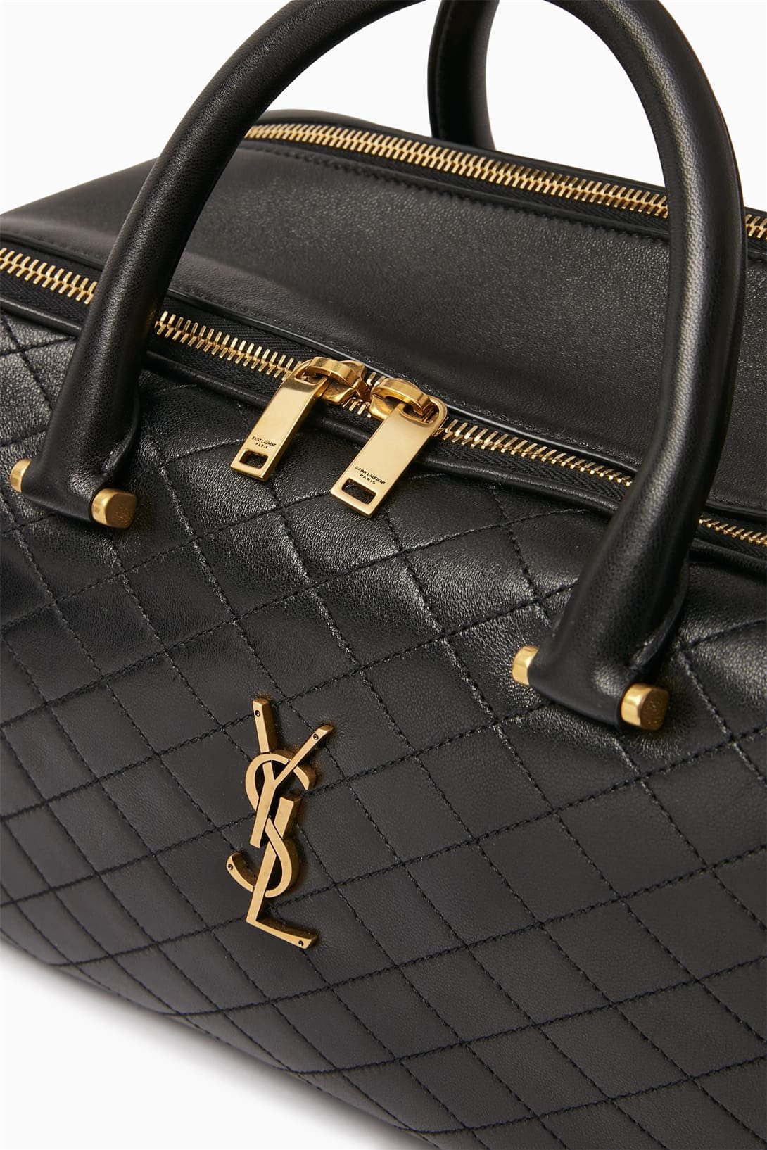 Sa1nt Lau*ntOUT Lyia Duffle Bag in Quilted Lambskin