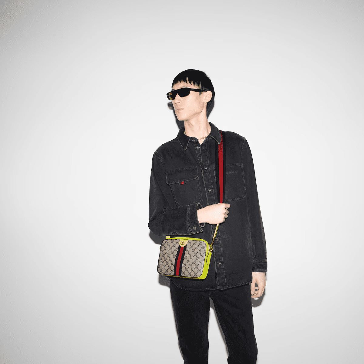Gvc*1 Ophidia small crossbody bag
