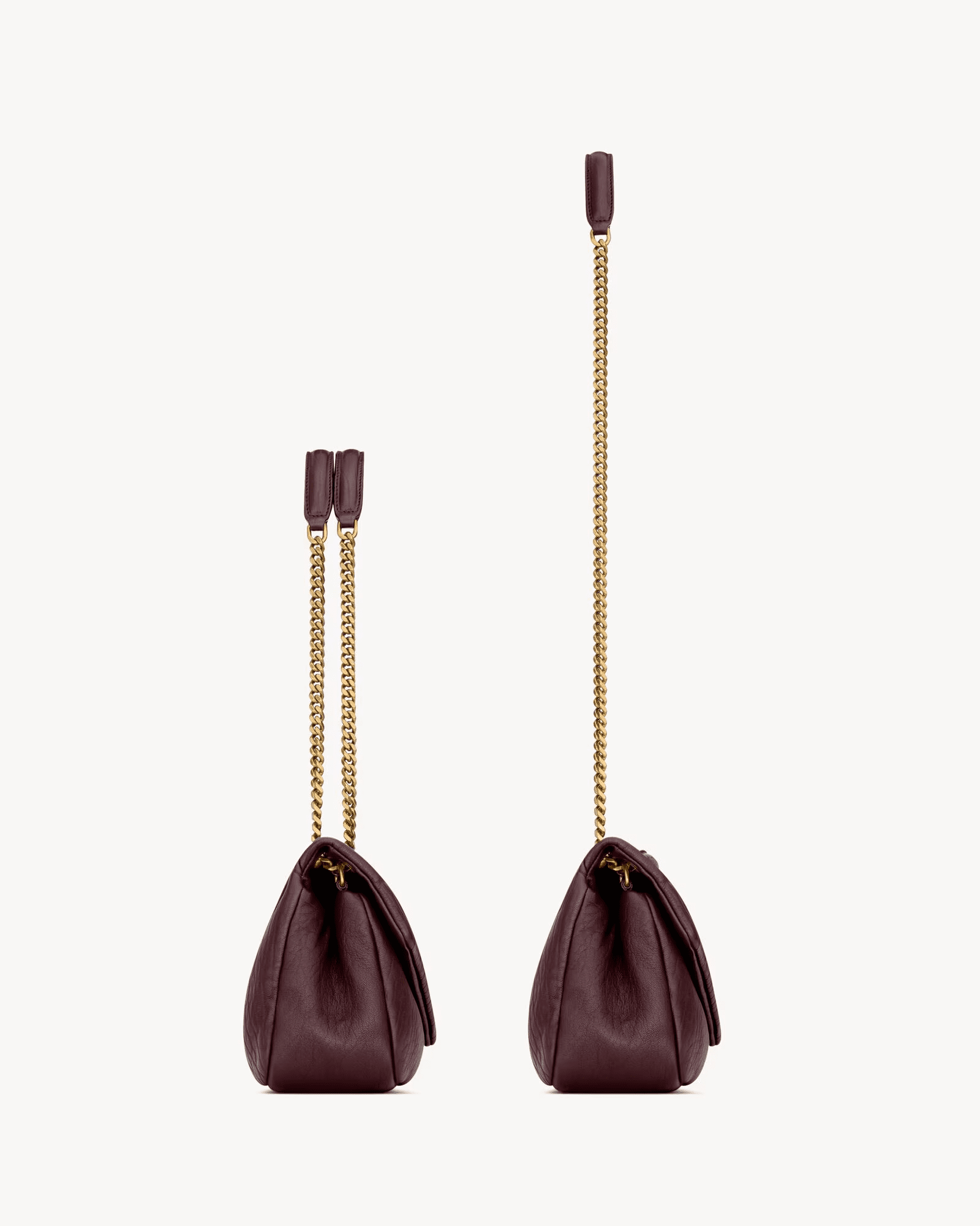 Sa1nt Lau*nt CALYPSO medium in grained lambskin