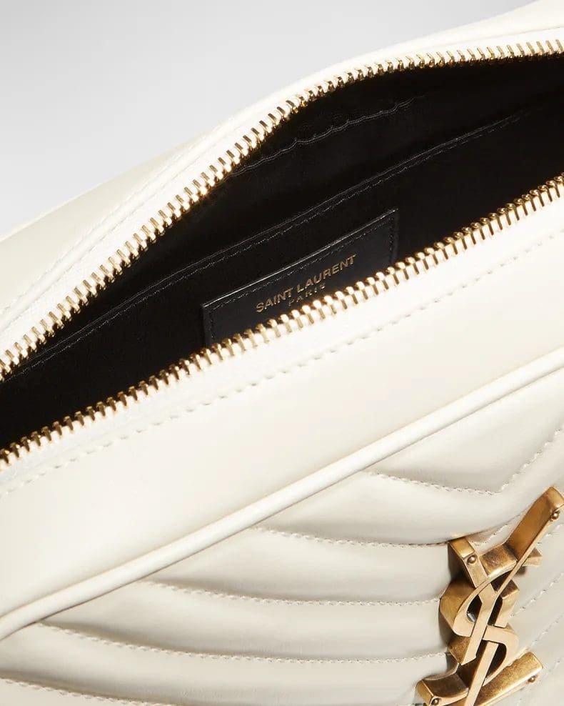 Sa1nt Lau*nt Lou Medium Y51 Camera Bag with Tassel in Quilted Leather