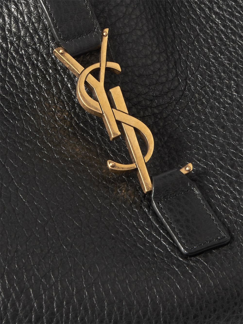 Sa1nt Lau*nt Le 5 À 7 Bea textured-leather tote