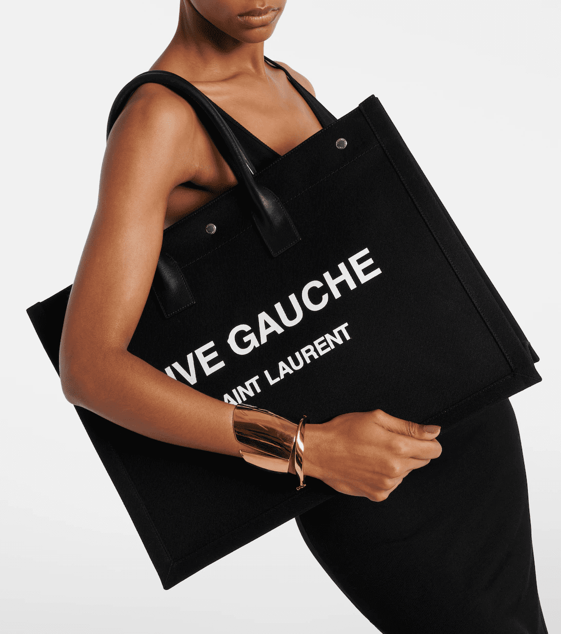 Sa1nt Lau*nt Rive Gauche Tote Bag in Canvas