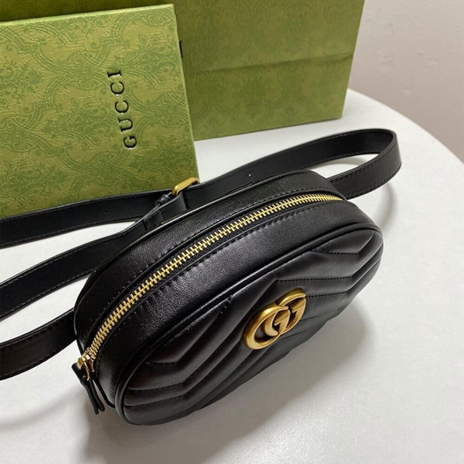 Gvc*1 Marmont Quilted Leather Belt Bag