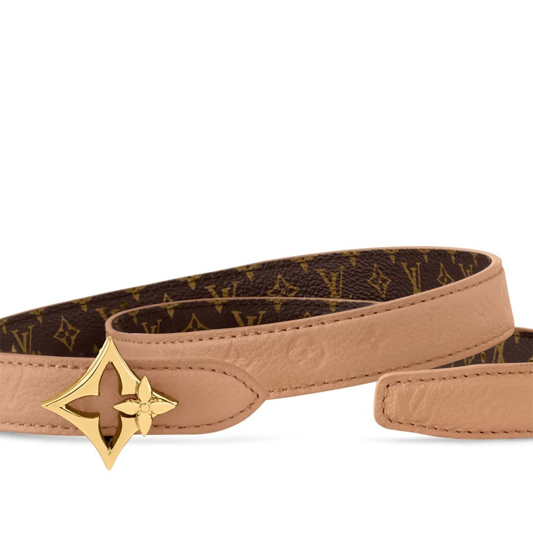 L0vis Vvtt0n M4194V LV Flowergram 20mm Reversible Belt