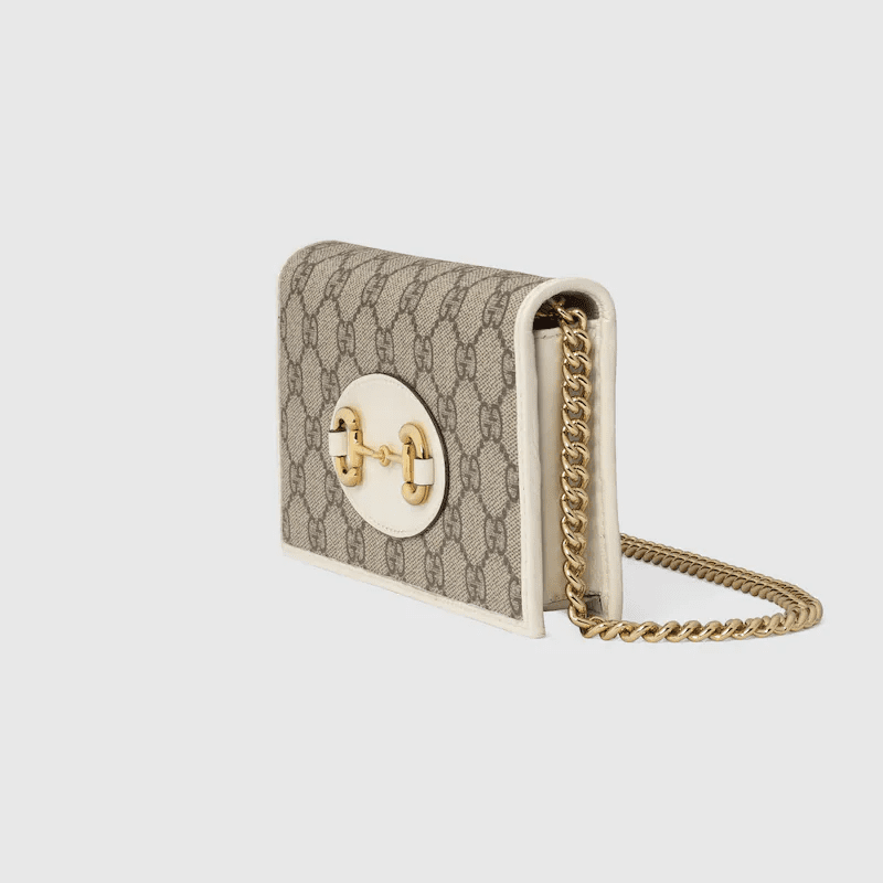 Gvc*1 Horsebit 1955 wallet with chain