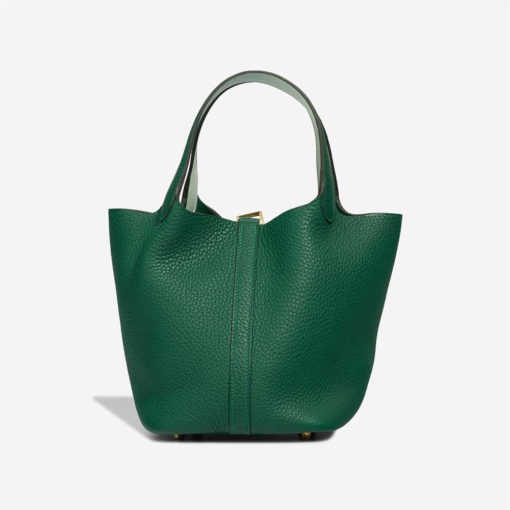 H**me5 Picotin Verso 18 Taurillon Clémence / Swift Vert Moyen / Peppermint