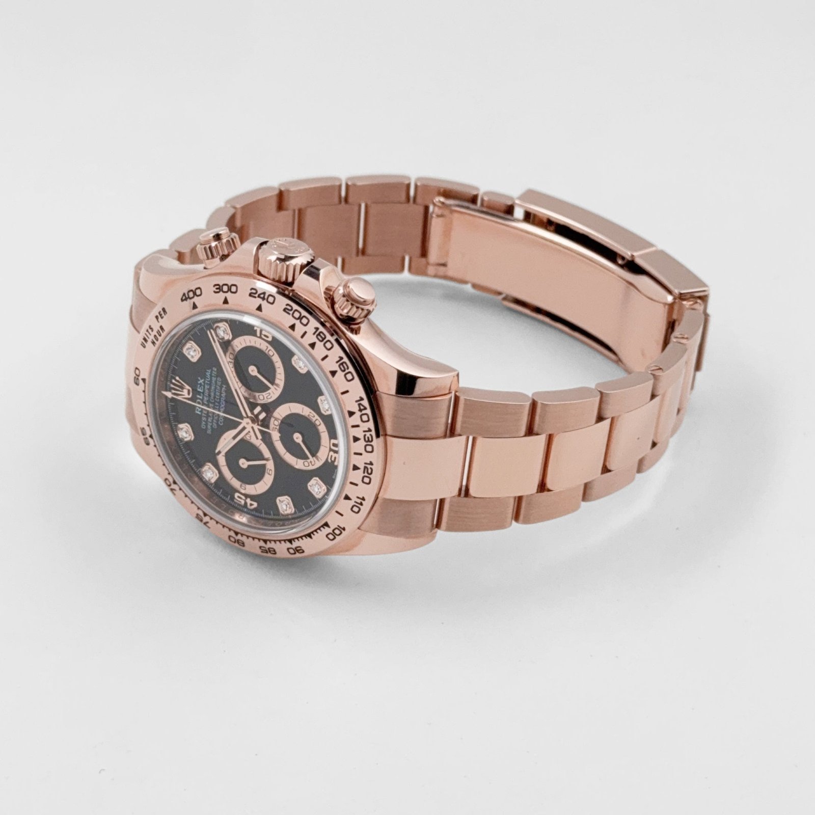 R01ex Daytona 116505 Rose Gold Black D1am0nd Dial (2022)