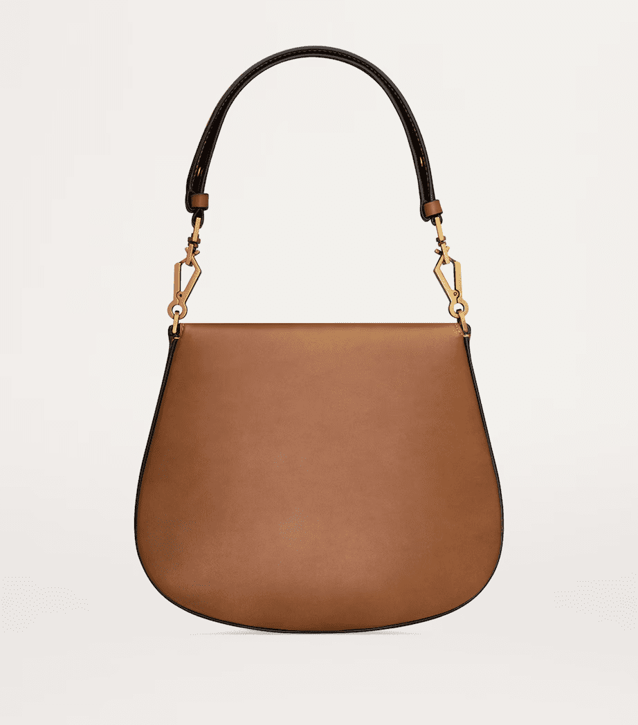 Sa1nt Lau*nt Leather Voltaire Top-Handle Bag