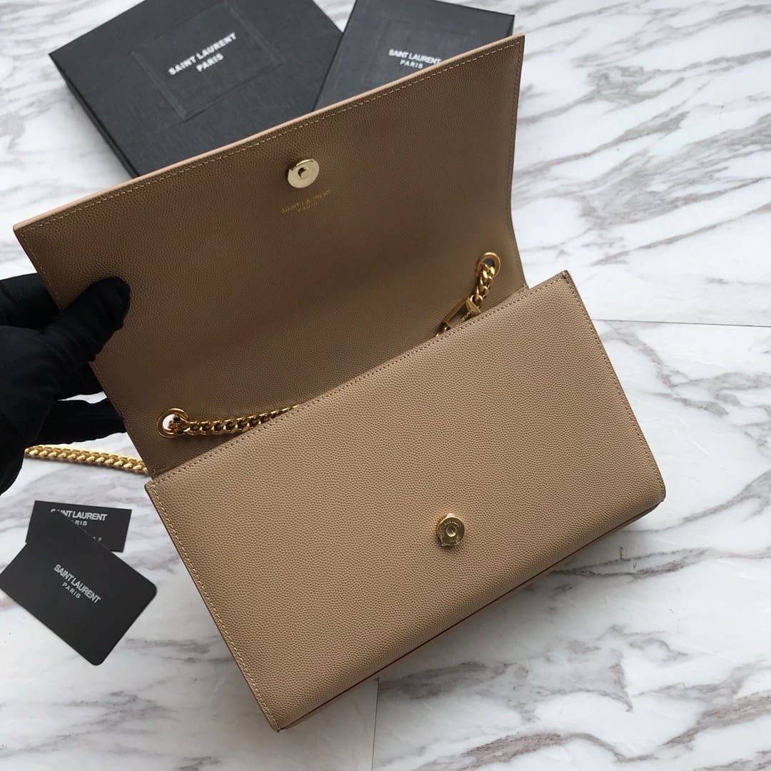 Sa1nt Lau*nt  Kate monogramme leather crossbody bag