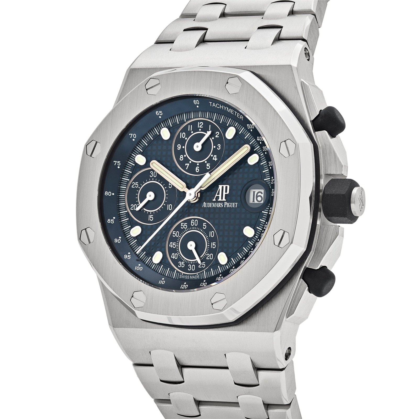 Audemars P1g*et Royal Oak Offshore 26238ST.OO.2000ST.01 Chronograph Stainless Steel Blue Dial