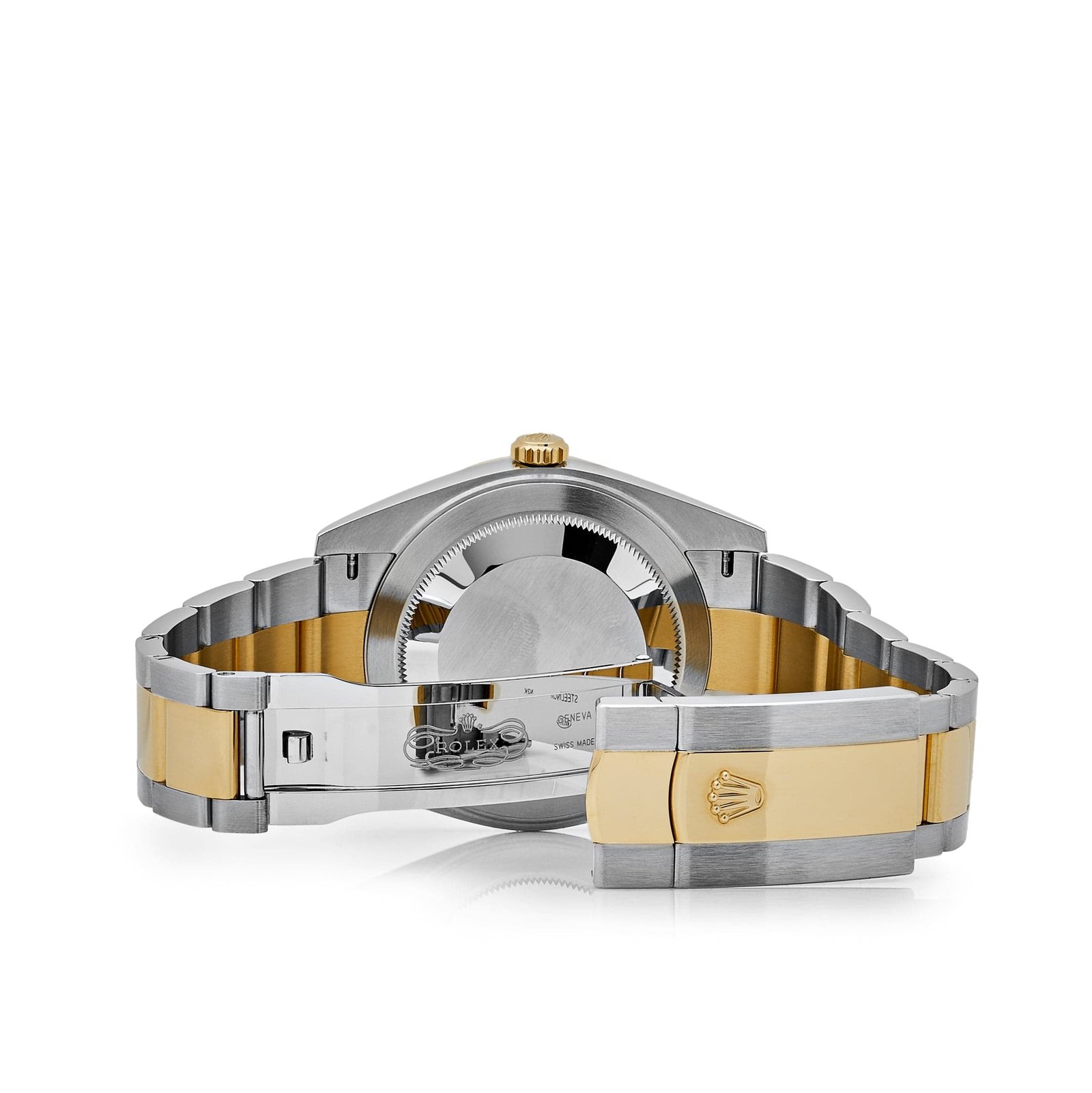 R01ex Datejust 41 126333 Yellow Gold Stainless Steel Black Dial Oyster (2024)