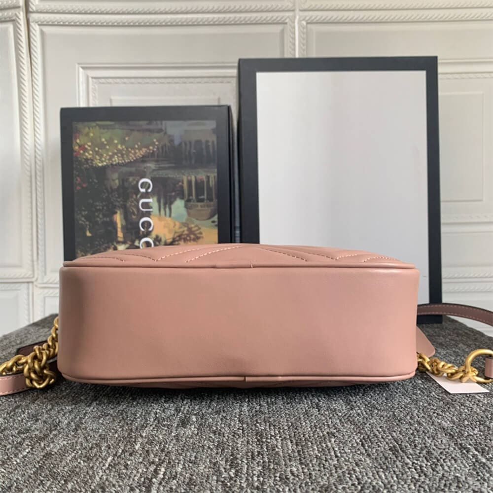 Gvc*1 Marmont small matelasse shoulder bag
