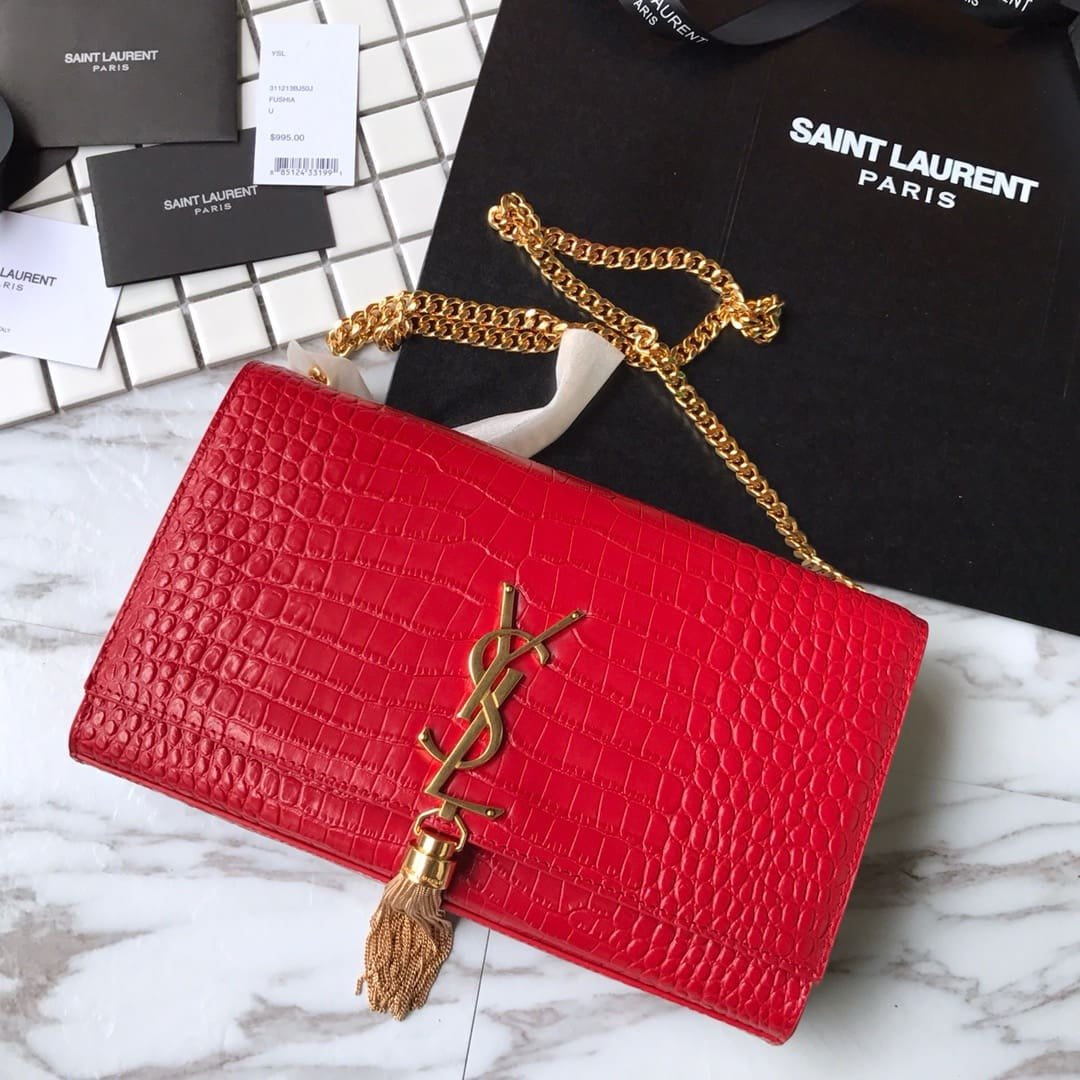 Sa1nt Lau*nt  Kate Tassel Satchel