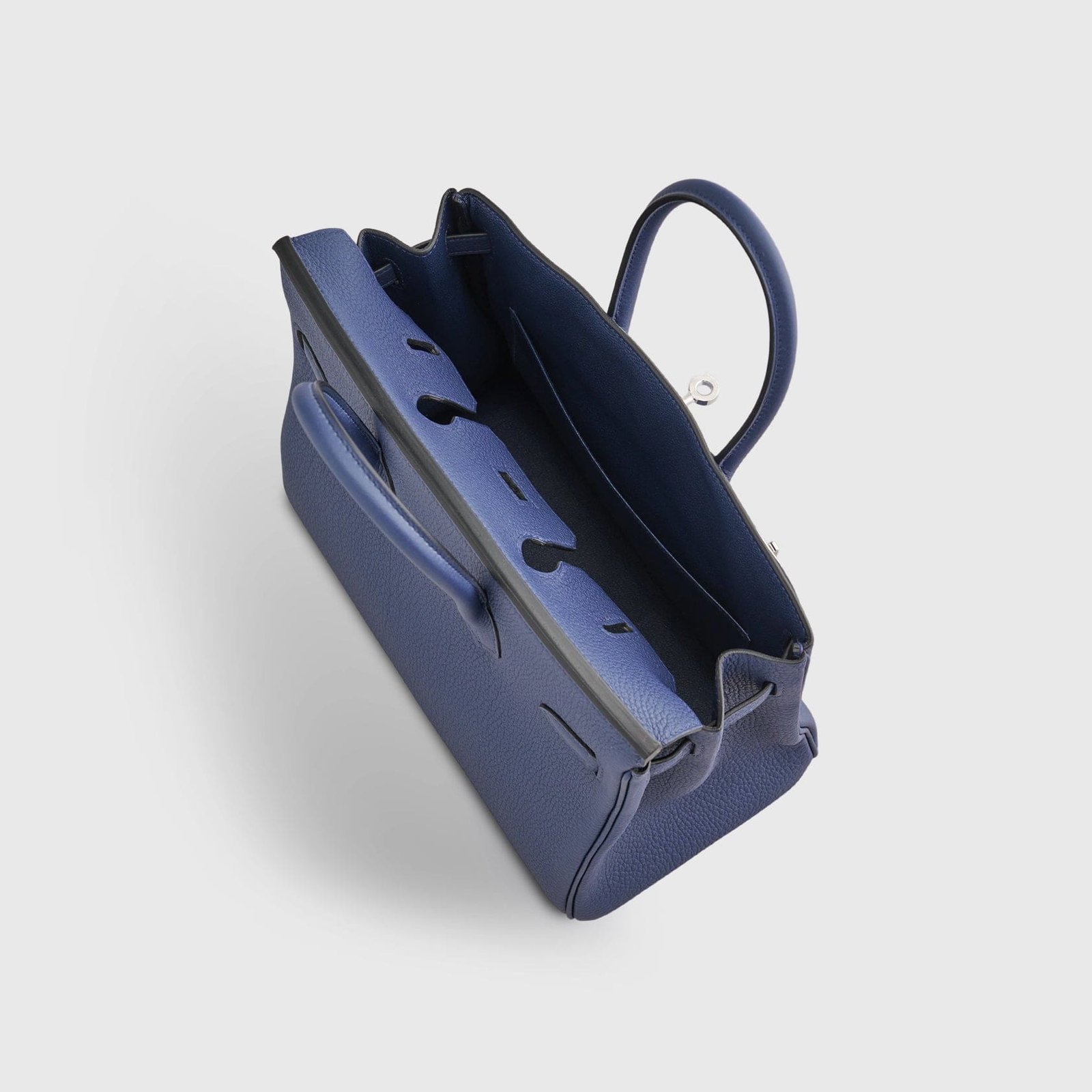 H**me5 Birkin 25 Togo Blue Navy Palladium Hardware