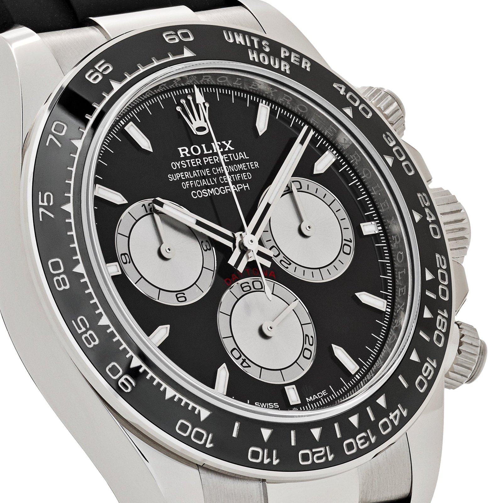 R01ex Daytona 126519LN White Gold Black Dial (2025)