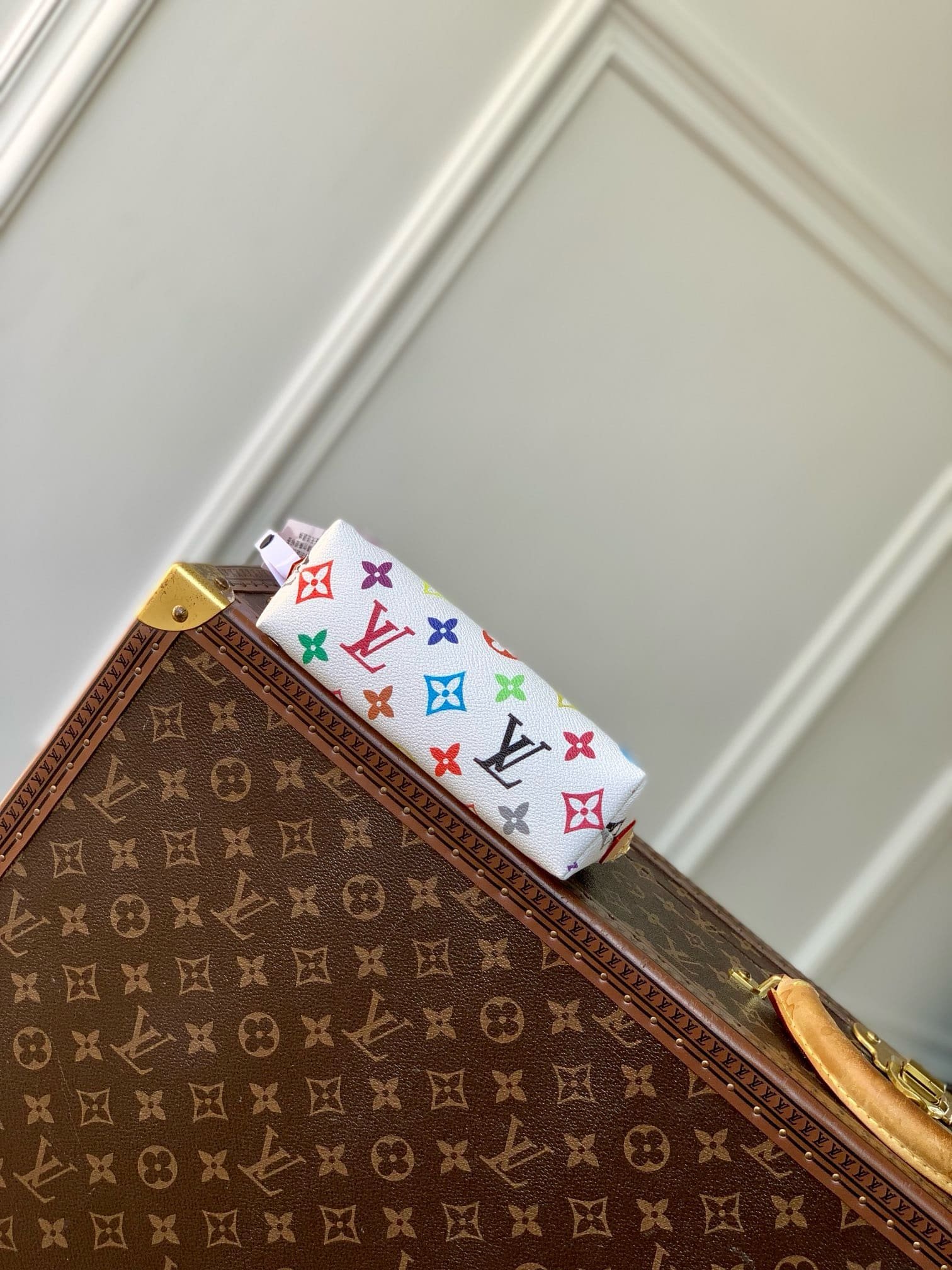 L0vis Vvtt0n M13744 LV x TM Cosmetic Pouch PM