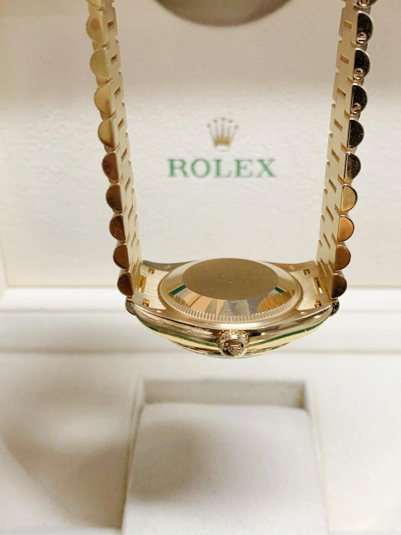 R01ex Datejust 31 278278 ‘Ladies’ Yellow Gold Malachite D1am0nd Dial (2021)