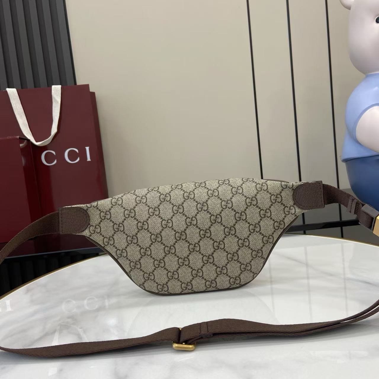 Gvc*1 Ophidia small belt bag
