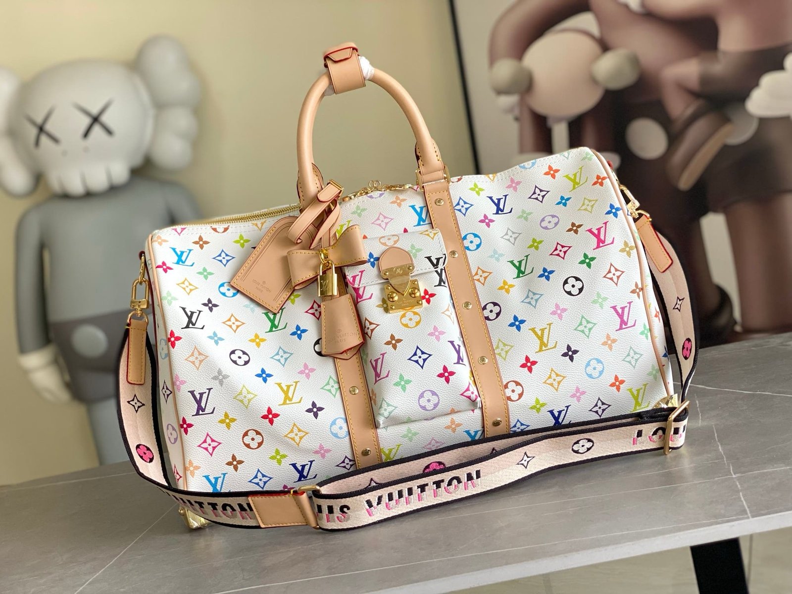 L0vis Vvtt0n M13742 LV x TM Keepall 45