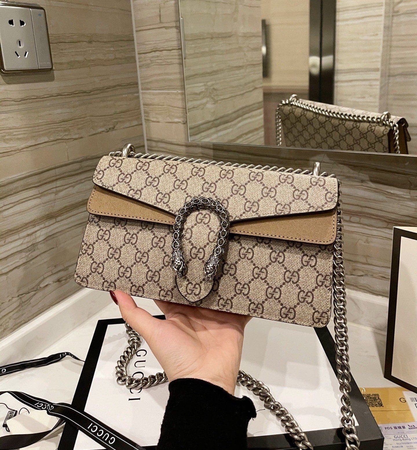 Gvc*1 DIONYSUS GG SMALL SHOULDER BAG