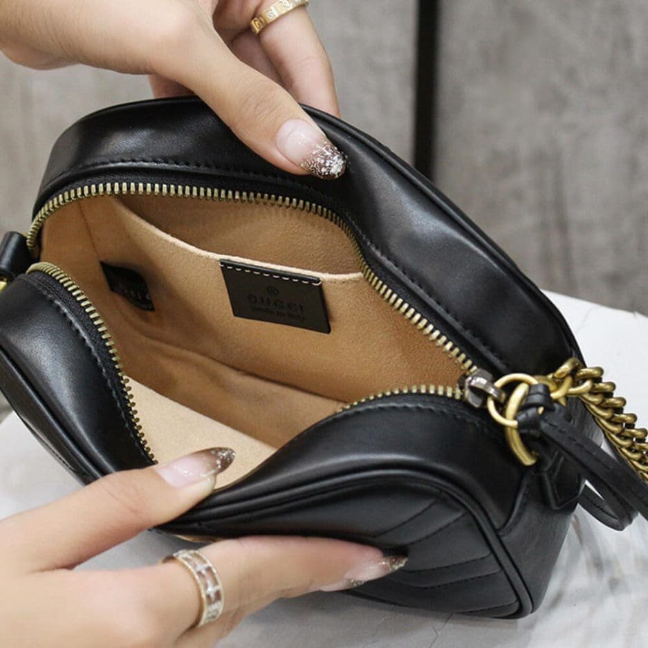 Gvc*1 Marmont matelasse mini bag