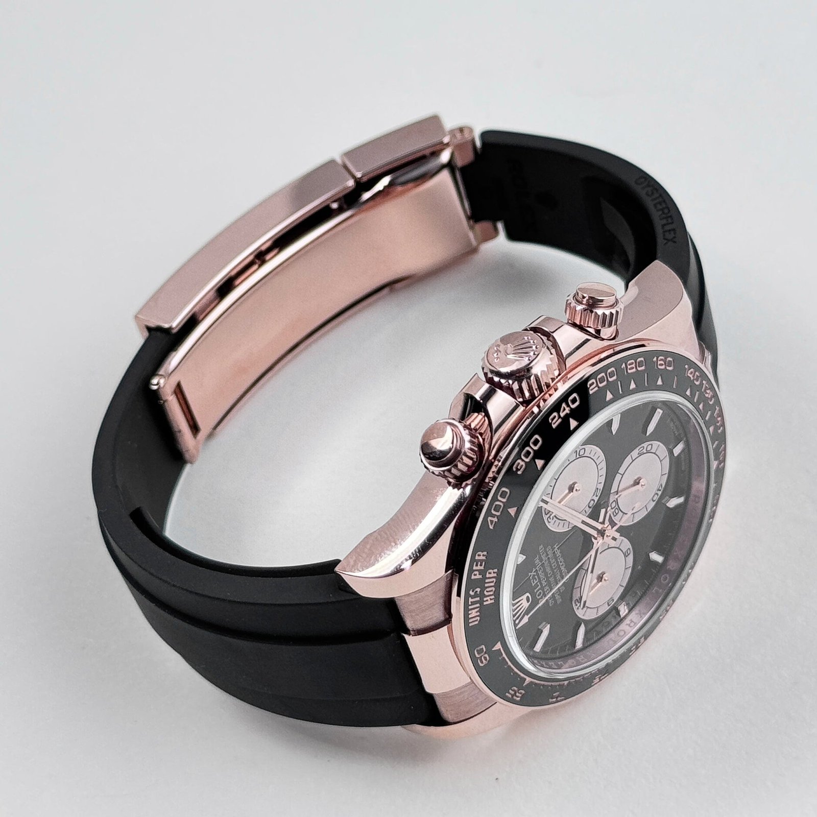 R01ex Daytona 126515LN Rose Gold Black Dial (2024)