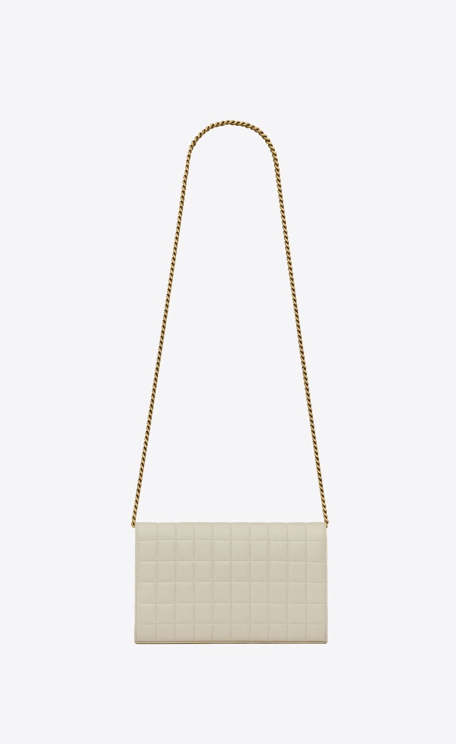 Sa1nt Lau*nt LAMBSKIN CASSANDRE CHAIN WALLET