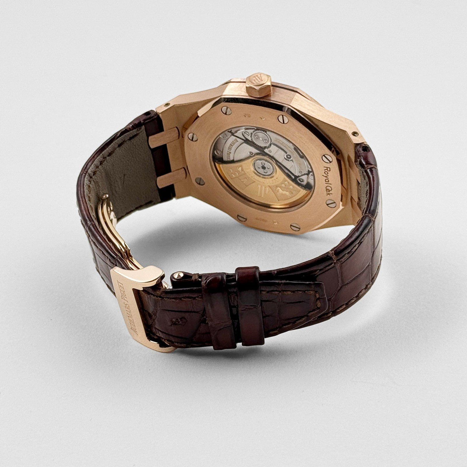 Audemars P1g*et Royal Oak 15400OR.OO.D088CR.01 Selfwinding Rose Gold Silver Dial (2017)