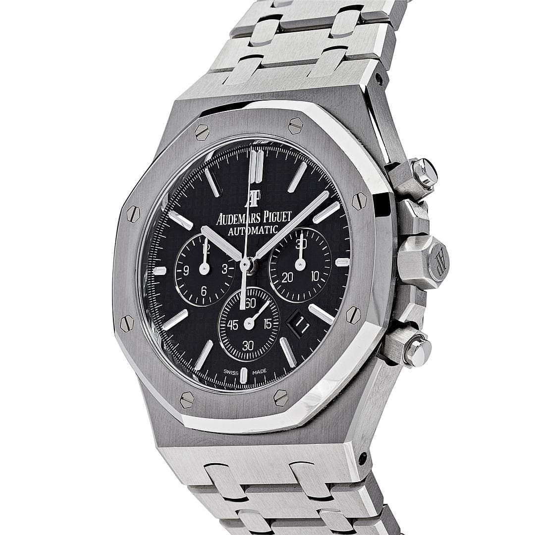 Audemars P1g*et Royal Oak 26320ST.OO.1220ST.01 Chronograph Stainless Steel Black Dial