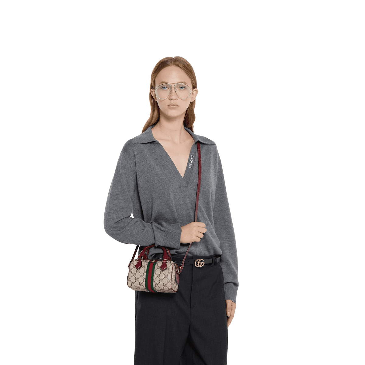 Gvc*1 Ophidia mini boston bag