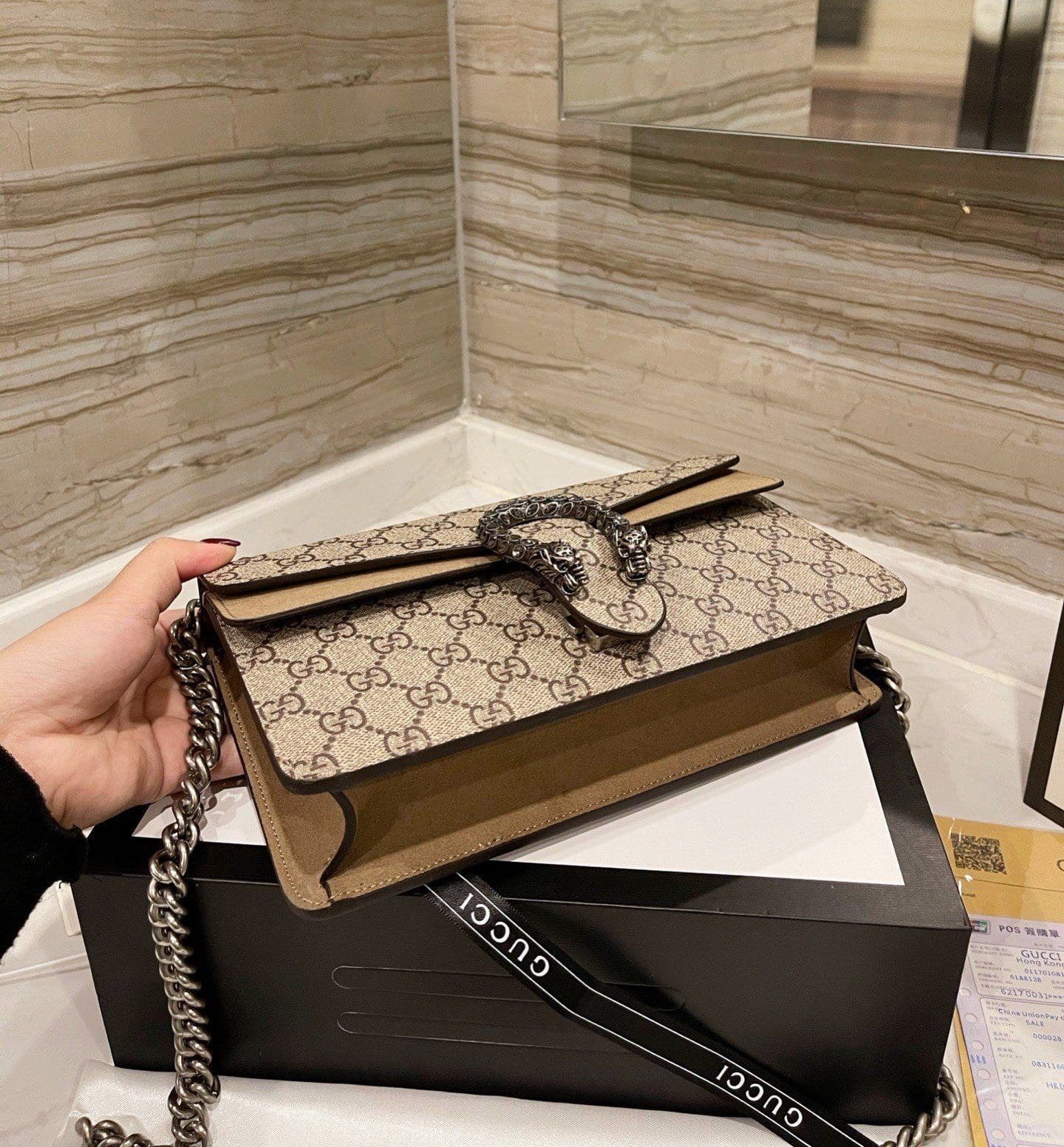Gvc*1 DIONYSUS GG SMALL SHOULDER BAG