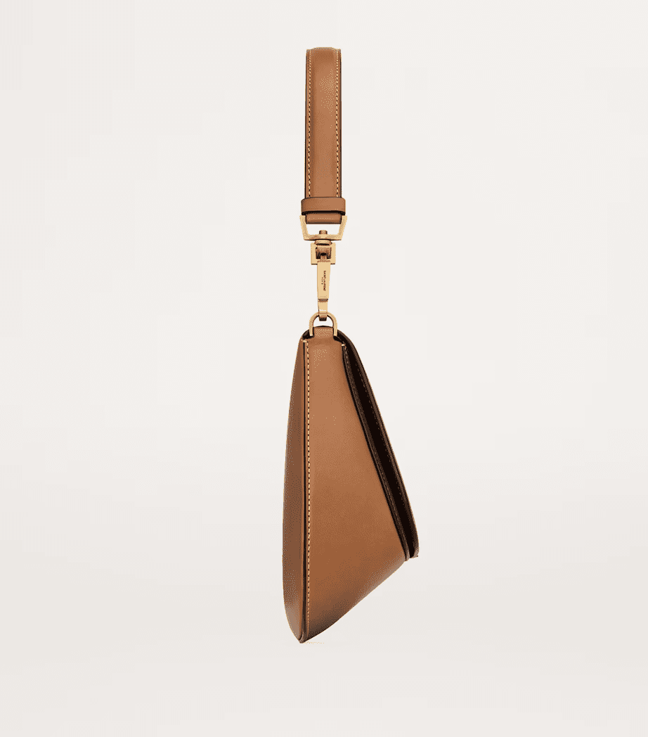 Sa1nt Lau*nt Leather Voltaire Top-Handle Bag