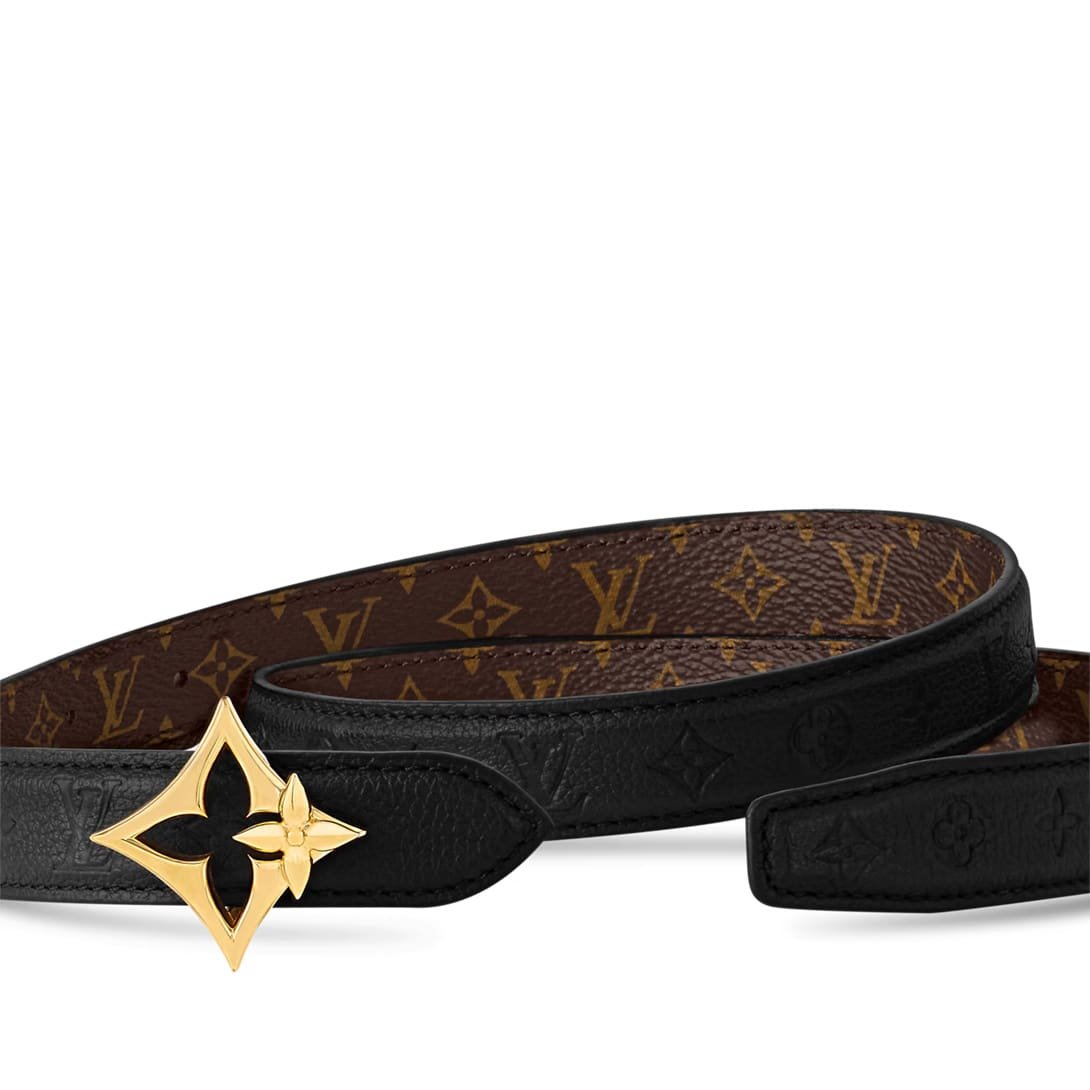 L0vis Vvtt0n M8783V LV Flowergram 20mm Reversible Belt