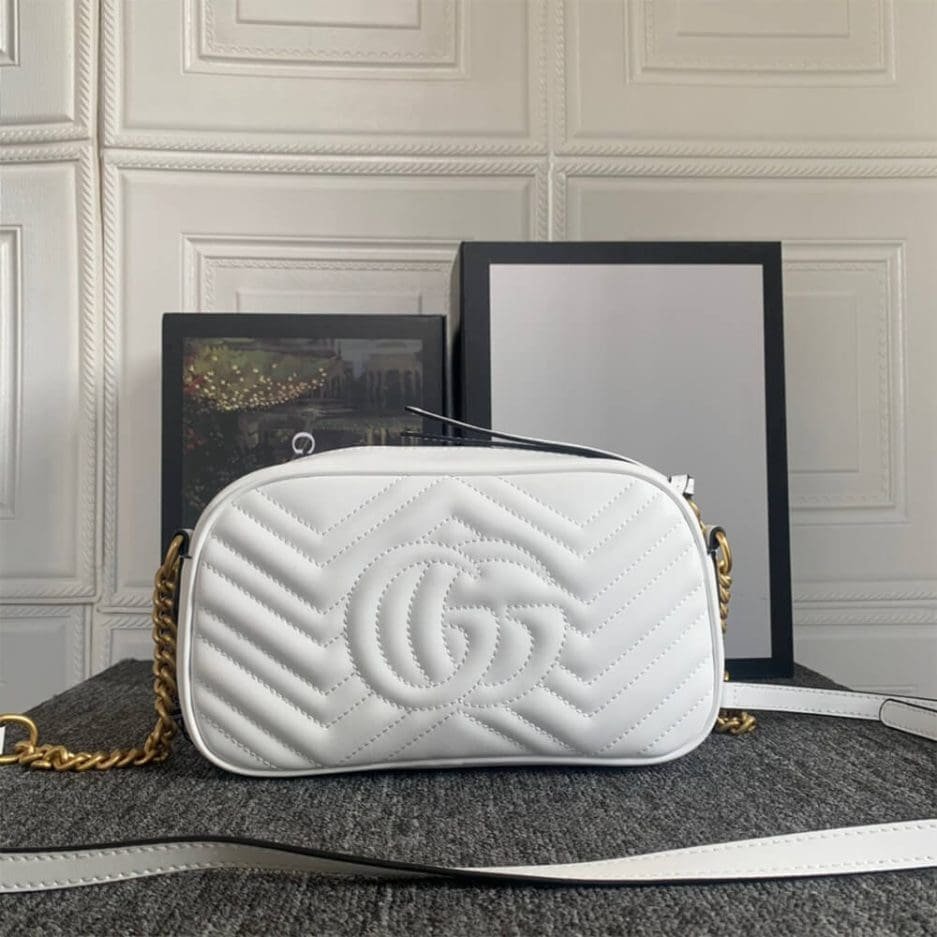Gvc*1 Marmont small matelasse shoulder bag