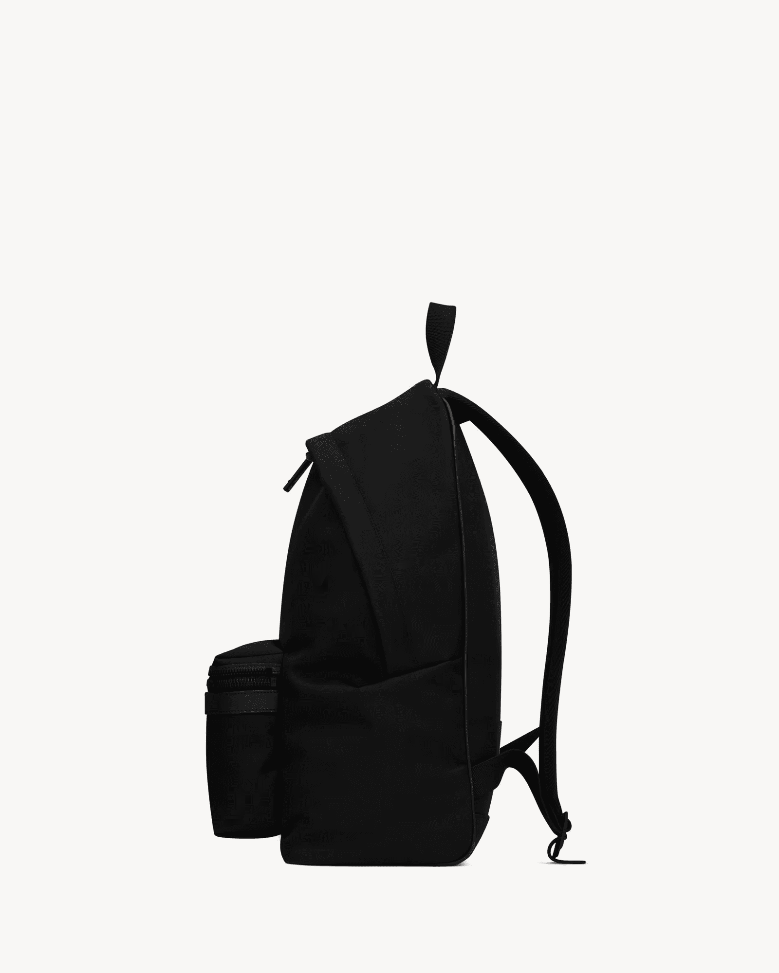 Sa1nt Lau*nt City backpack in ECONYL®, smooth leather and nylon