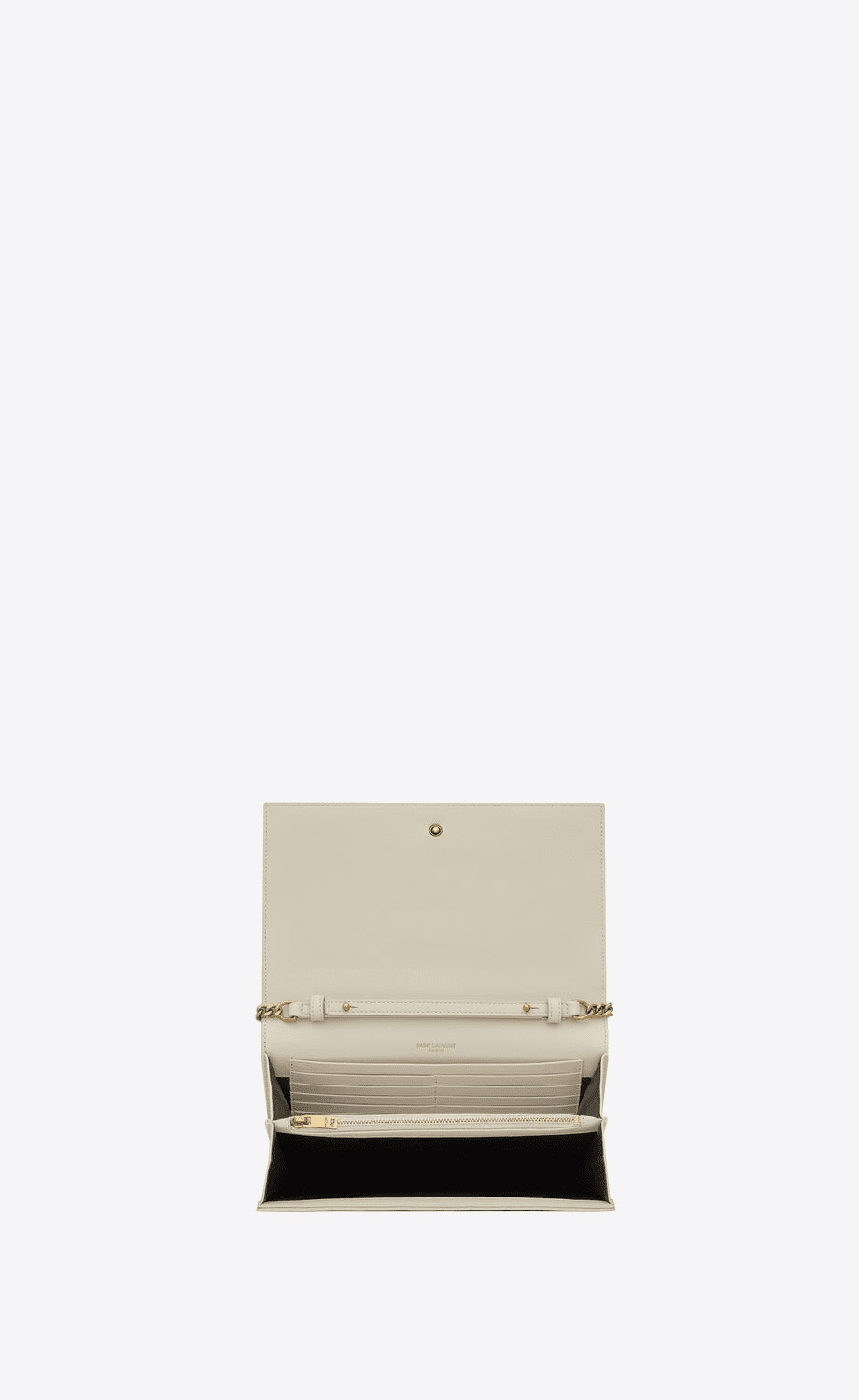 Sa1nt Lau*nt LAMBSKIN CASSANDRE CHAIN WALLET