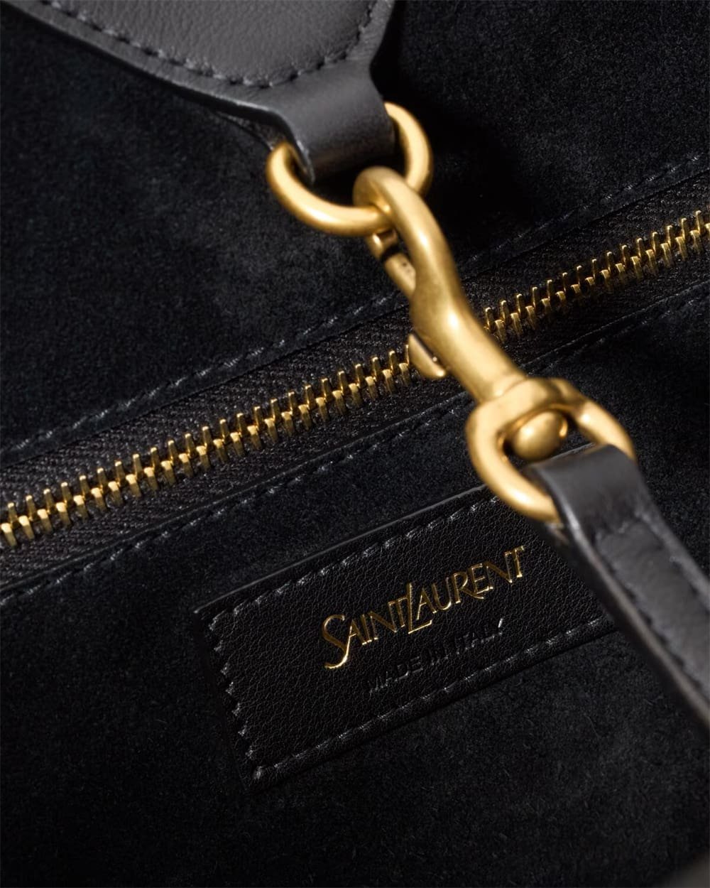 Sa1nt Lau*nt Y TOTE IN LEATHER