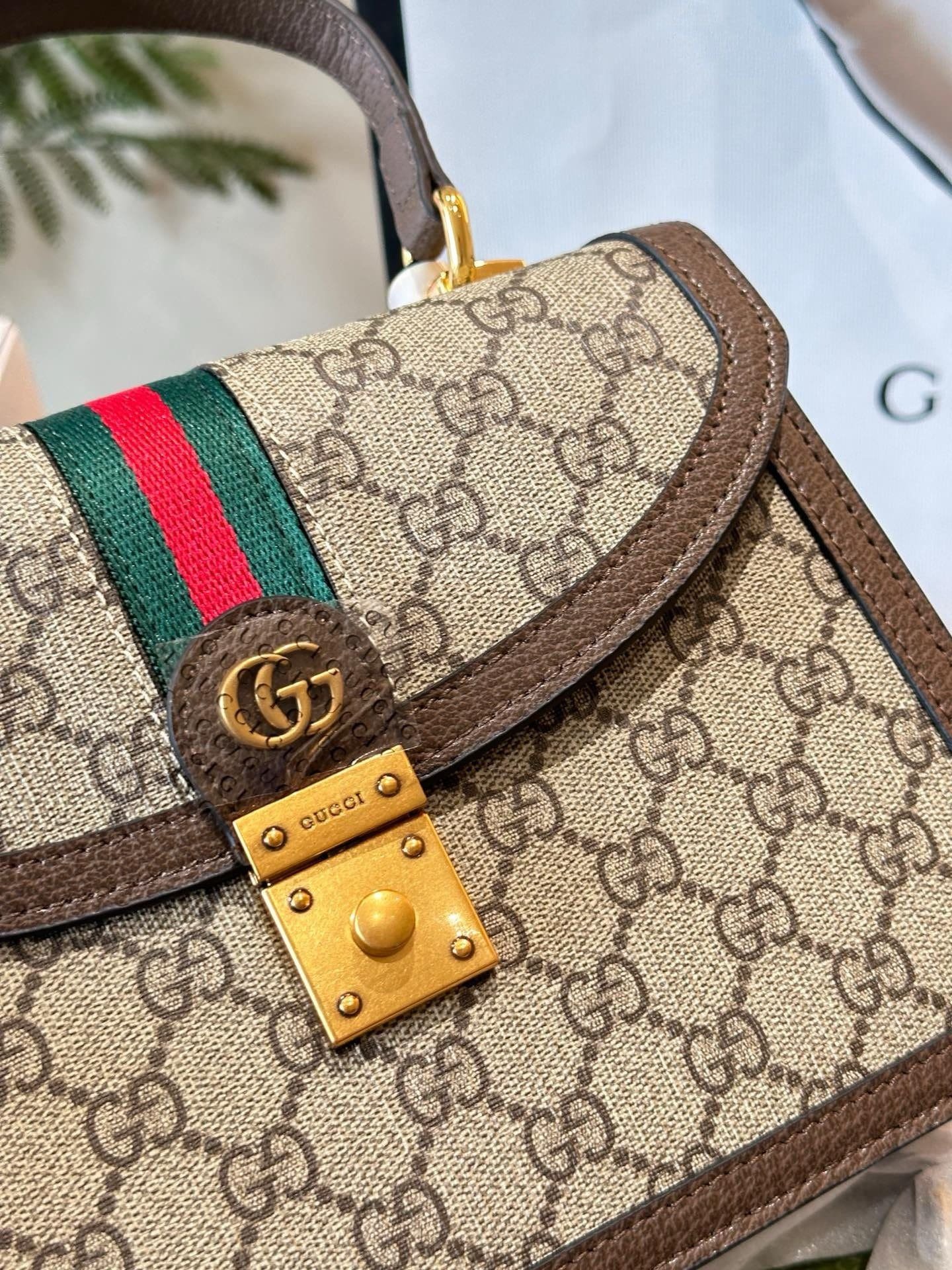 Gvc*1 OPHIDIA TOP HANDLE SMALL BAG