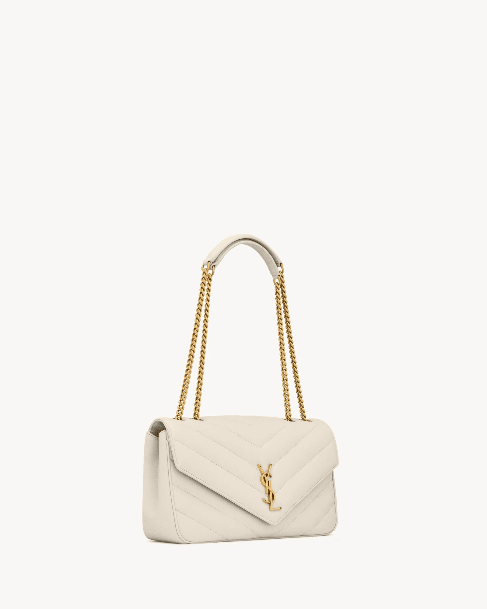 Sa1nt Lau*nt LOULOU medium in MATELASSÉ lambskin
