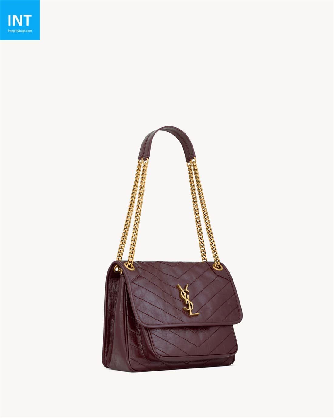 Sa1nt Lau*nt NIKI medium in vintage leather