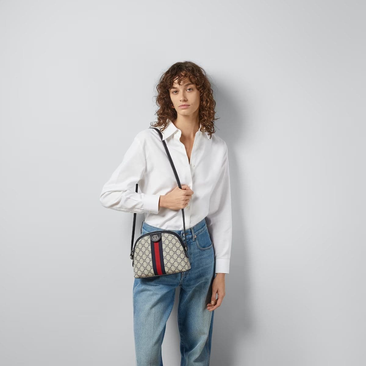 Gvc*1 OPHIDIA SMALL GG SHOULDER BAG